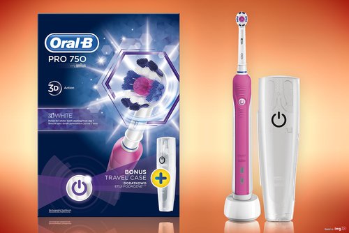 Oral-B Pro 750 różowa / fot. Oral-B