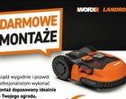 Montaż gratis do robotów koszących Worx Landroid!