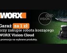 Kup robota koszącego Worx Vison bez przewodów i zgarnij daszek do stacji za 1 zł