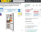 Mocna zniżka na lodówkę w grafitowym kolorze. Dodatkowo zgarniesz air fryer